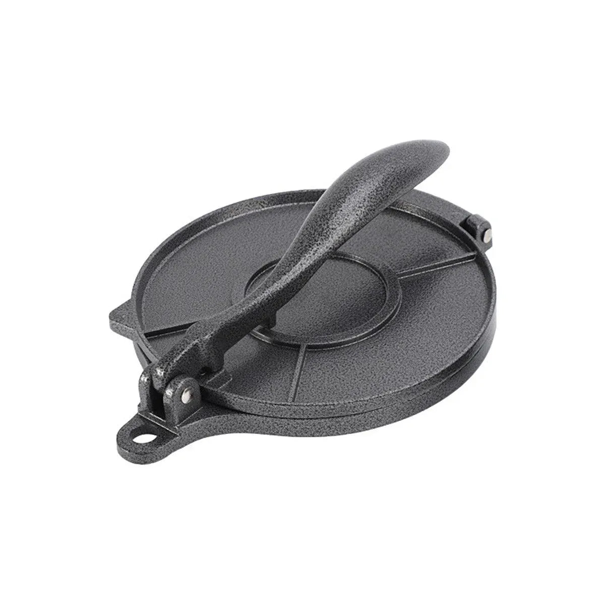 16/20cm Premium Tortilla Press Flat Bread Maker Taco Roti Chapati Health Food - Black-20cm